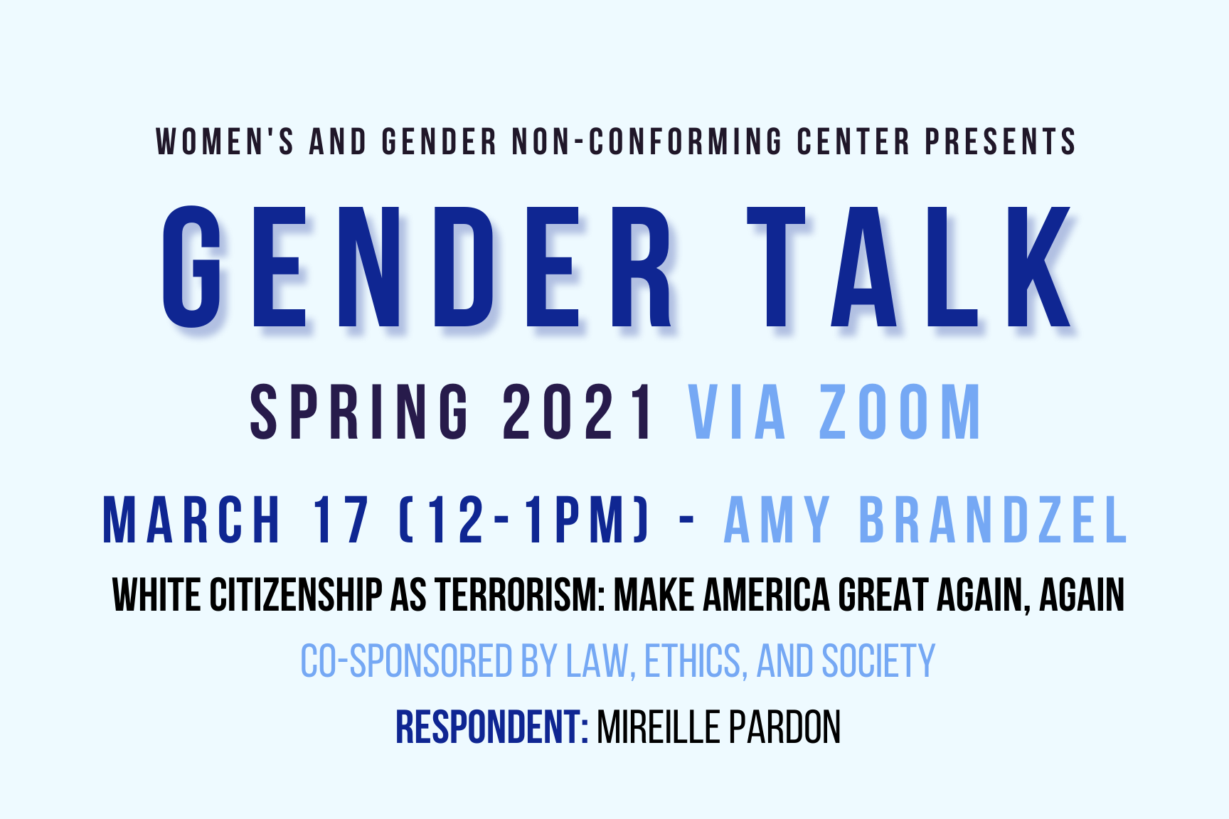 Amy Brandzel Gender Talk