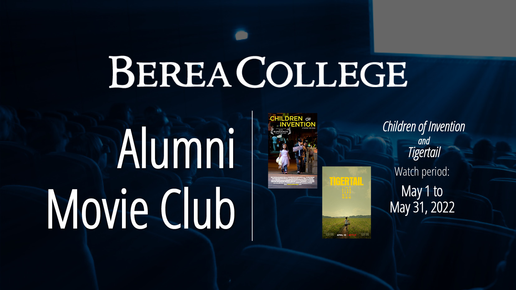 May alumni movie club
